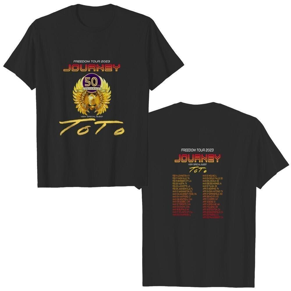 Journey Freedom Tour 2 Sided Rock Concert Unisex T-Shirt
